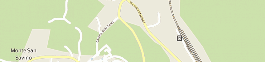 Mappa della impresa alimentari salvadori donatella a MONTE SAN SAVINO