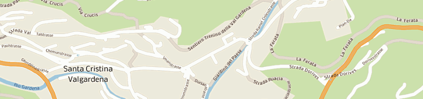 Mappa della impresa nogler emanuel a SANTA CRISTINA VALGARDENA