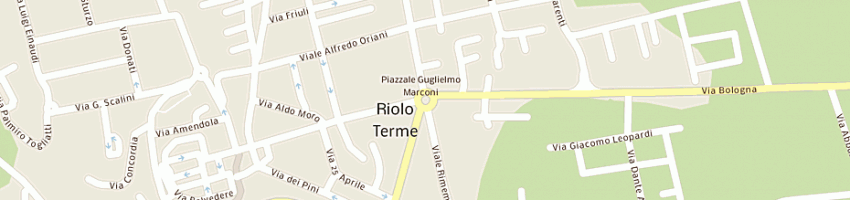 Mappa della impresa bianconcini andrea a RIOLO TERME