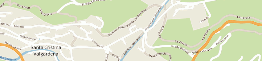 Mappa della impresa fallaha aba a SANTA CRISTINA VALGARDENA