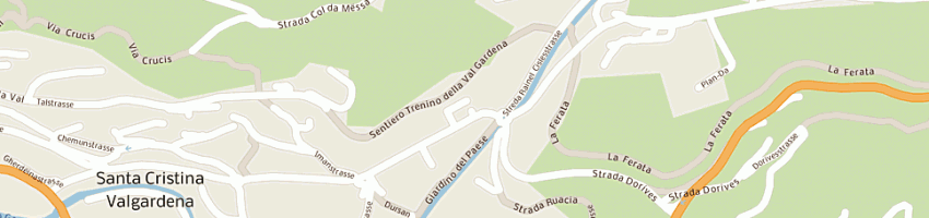 Mappa della impresa activ sport snc a SANTA CRISTINA VALGARDENA