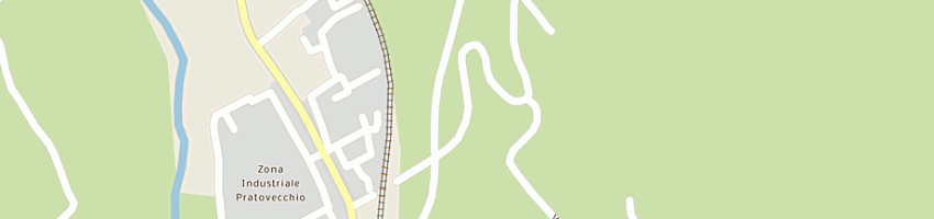 Mappa della impresa torneria bruschini di bruschini e c snc a PRATOVECCHIO