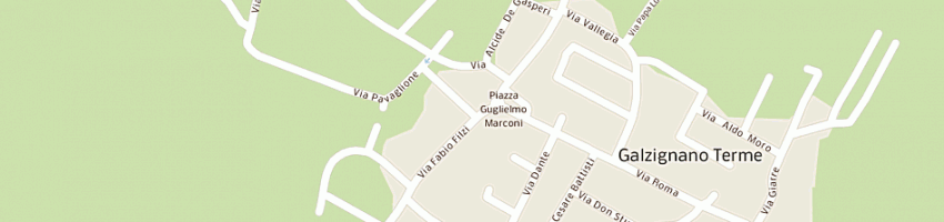 Mappa della impresa provincia di padova a GALZIGNANO TERME