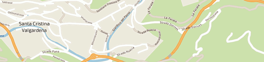 Mappa della impresa pensione florian a SELVA DI VAL GARDENA