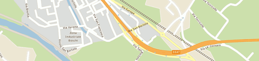 Mappa della impresa gastec srl a POVE DEL GRAPPA