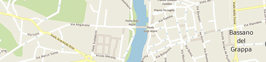 Mappa della impresa titanus a BASSANO DEL GRAPPA