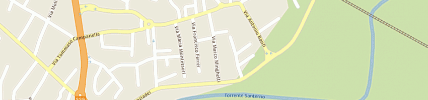 Mappa della impresa dal pozzo giancarlo a IMOLA