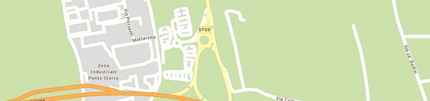 Mappa della impresa compar (snc) a BASSANO DEL GRAPPA