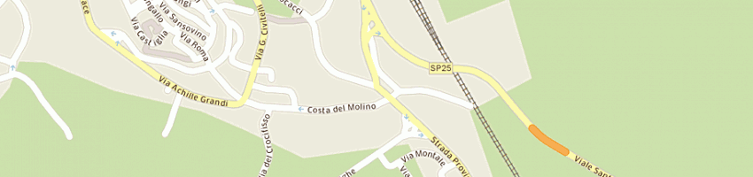 Mappa della impresa sg (snc) a MONTE SAN SAVINO