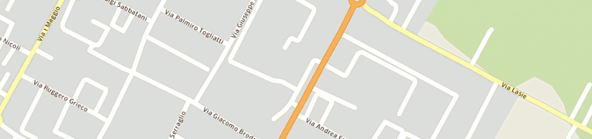 Mappa della impresa cappello assunta a IMOLA