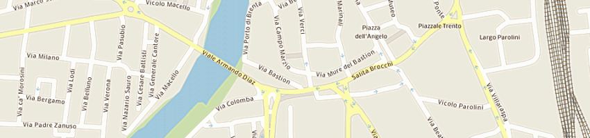 Mappa della impresa banca bovio calderari spa a BASSANO DEL GRAPPA