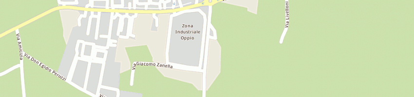 Mappa della impresa trattoria la rossa a ROSA
