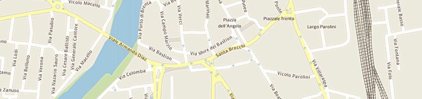 Mappa della impresa studio dierre sas di dalla rizza giampaolo e c a BASSANO DEL GRAPPA