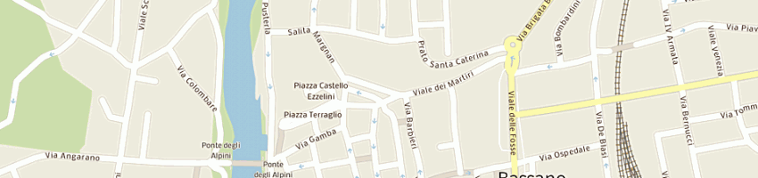 Mappa della impresa seifin srl a BASSANO DEL GRAPPA