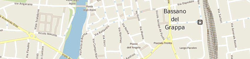 Mappa della impresa zatta assicurazioni di zatta paolo e c sas a BASSANO DEL GRAPPA