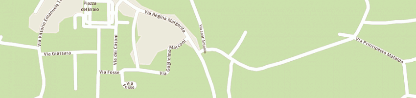 Mappa della impresa timer di mezzalira tiziano e c snc a GRANTORTO