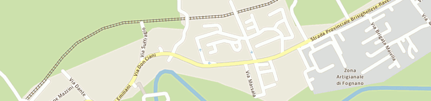 Mappa della impresa monti giorgio a BRISIGHELLA