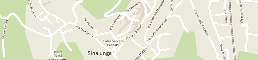 Mappa della impresa studio legale associato giovagnola - bemoccoli a SINALUNGA