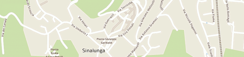 Mappa della impresa bagnoli rolando a SINALUNGA