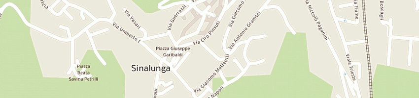 Mappa della impresa fonte del castagno casa vacanza di bardini roberto a SINALUNGA