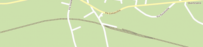 Mappa della impresa estetica b e c a FERRARA