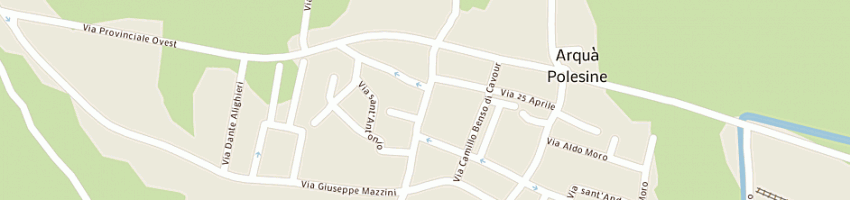 Mappa della impresa masara' tamassia novella a ARQUA POLESINE