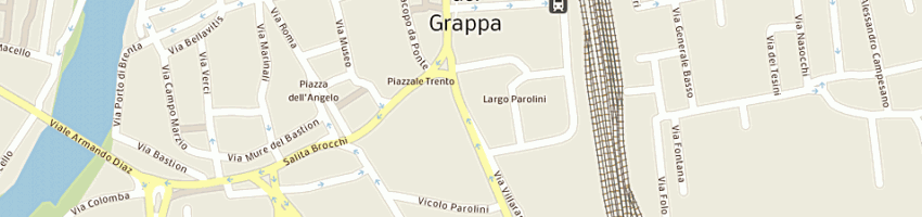 Mappa della impresa acta srl(societa' per le azioni coordinate sul territorio e per l'ambiente) a BASSANO DEL GRAPPA