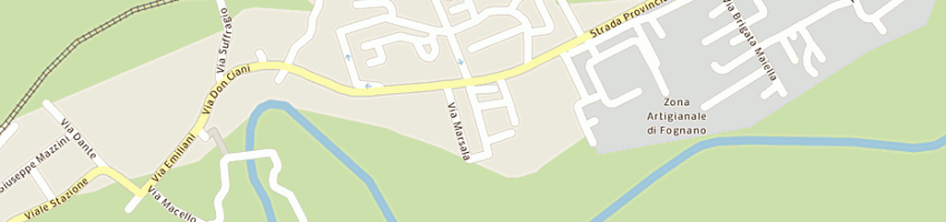 Mappa della impresa gondoni nada a BRISIGHELLA