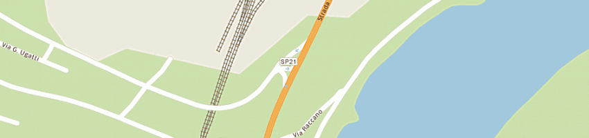 Mappa della impresa bar ristorante lalla di astori francesco e c sas a POLESELLA