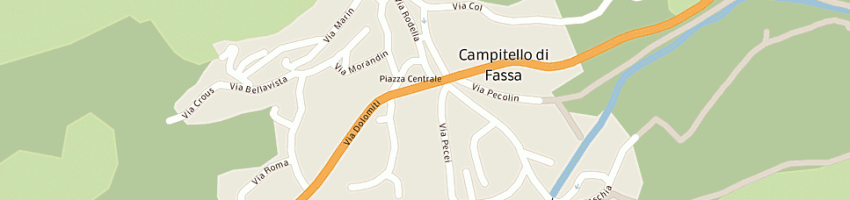 Mappa della impresa bonelli lidia a CAMPITELLO DI FASSA