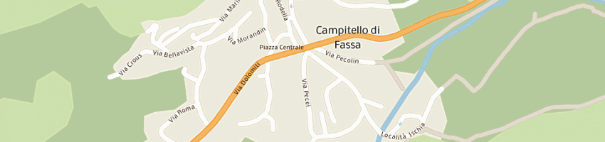 Mappa della impresa riz severino a CAMPITELLO DI FASSA