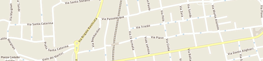 Mappa della impresa alpi data (srl) a BASSANO DEL GRAPPA