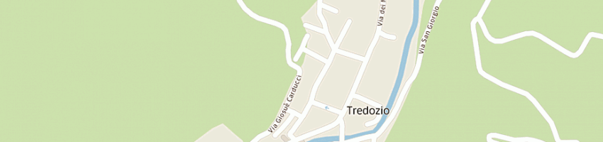 Mappa della impresa gurioli gino a TREDOZIO