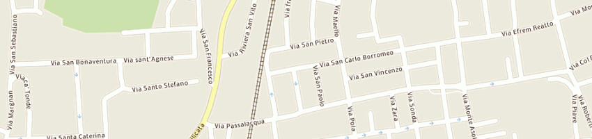 Mappa della impresa monegato alessandro a BASSANO DEL GRAPPA