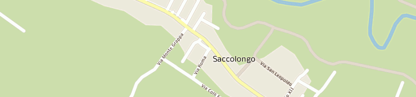 Mappa della impresa comax di trevisan massimo a SACCOLONGO