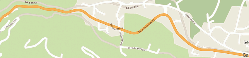Mappa della impresa erse senoner claudia teresa a SELVA DI VAL GARDENA
