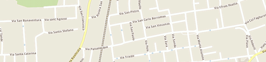 Mappa della impresa mozzi avv ghellina e piovan avv filippo a VICENZA