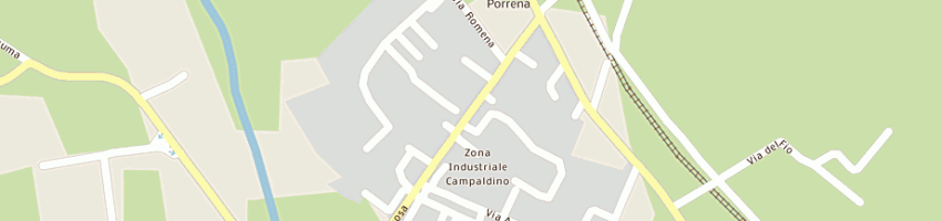 Mappa della impresa mvm snc di moneti a e vezzosi a POPPI