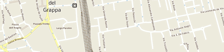 Mappa della impresa calderoni sas di calderoni giampiero e c a BASSANO DEL GRAPPA