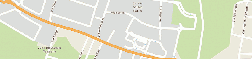 Mappa della impresa dalla libera giuseppe a MESTRINO