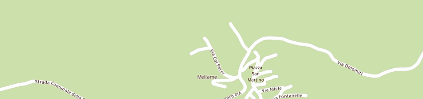 Mappa della impresa parrocchia di smaria assunta in asolo a ARSIE 