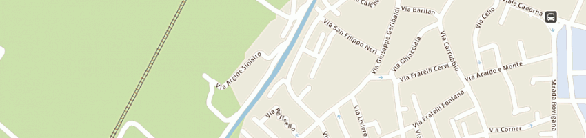 Mappa della impresa baby shop snc di marchelle mc e c a MONSELICE