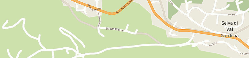Mappa della impresa perathoner heinrich a SELVA DI VAL GARDENA