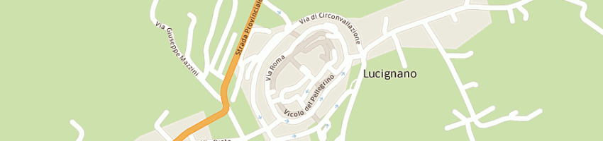 Mappa della impresa suore terziane francescane regolari ognisanti a LUCIGNANO
