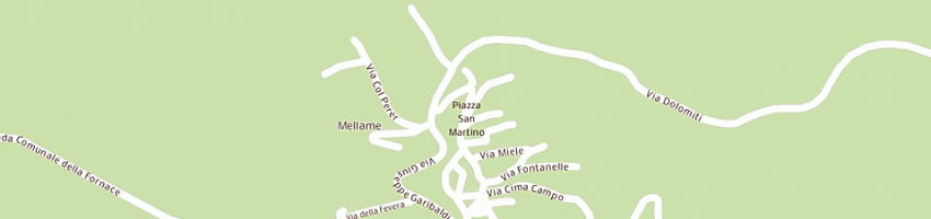 Mappa della impresa battistel silvano a ARSIE 