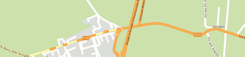 Mappa della impresa polvanesi srl a MONTE SAN SAVINO
