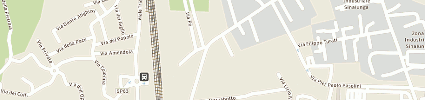 Mappa della impresa parmobil (spa) a SINALUNGA