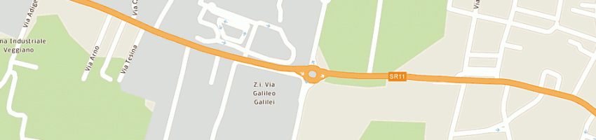 Mappa della impresa g e g griffe e glamour di marilena carla e paola forestan snc a MESTRINO