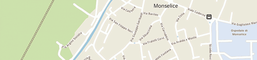 Mappa della impresa damolin matteo a MONSELICE
