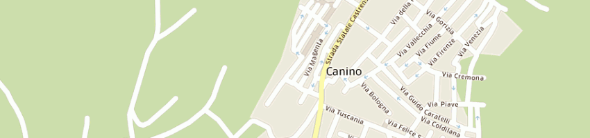 Mappa della impresa alimentari ceccarini snc di ceccarini edvige e c a CANINO